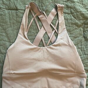 Balance Athletica Blush Cross-Back Sports Bra